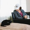 Pavilion Gift Company - Cat People - White Adjustable Hat - Hats - 3 of 4