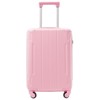 ORRD 20" Hardshell Carry-On Luggage, Lightweight ABS Suitcase with Spinner Wheels & TSA Lock, Pink - 2 of 4