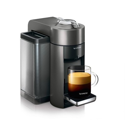Nespresso Vertuo Coffee and Espresso Machine Graphite Metal by DeLonghi
