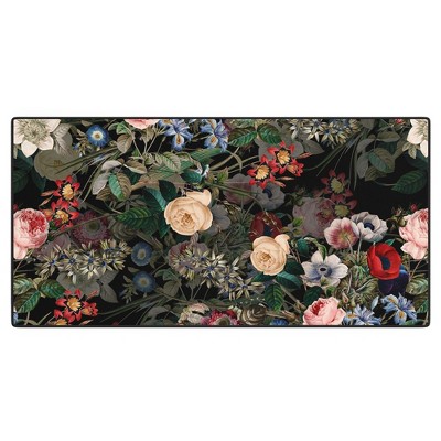 Burcu Korkmazyurek Dark Garden Desk Mat - Deny Designs