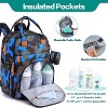 BabbleRoo Diaper Bag Backpack for Stylish Parents, Spacious Baby Bag, Versatile Baby Diaper Bag - 3 of 4