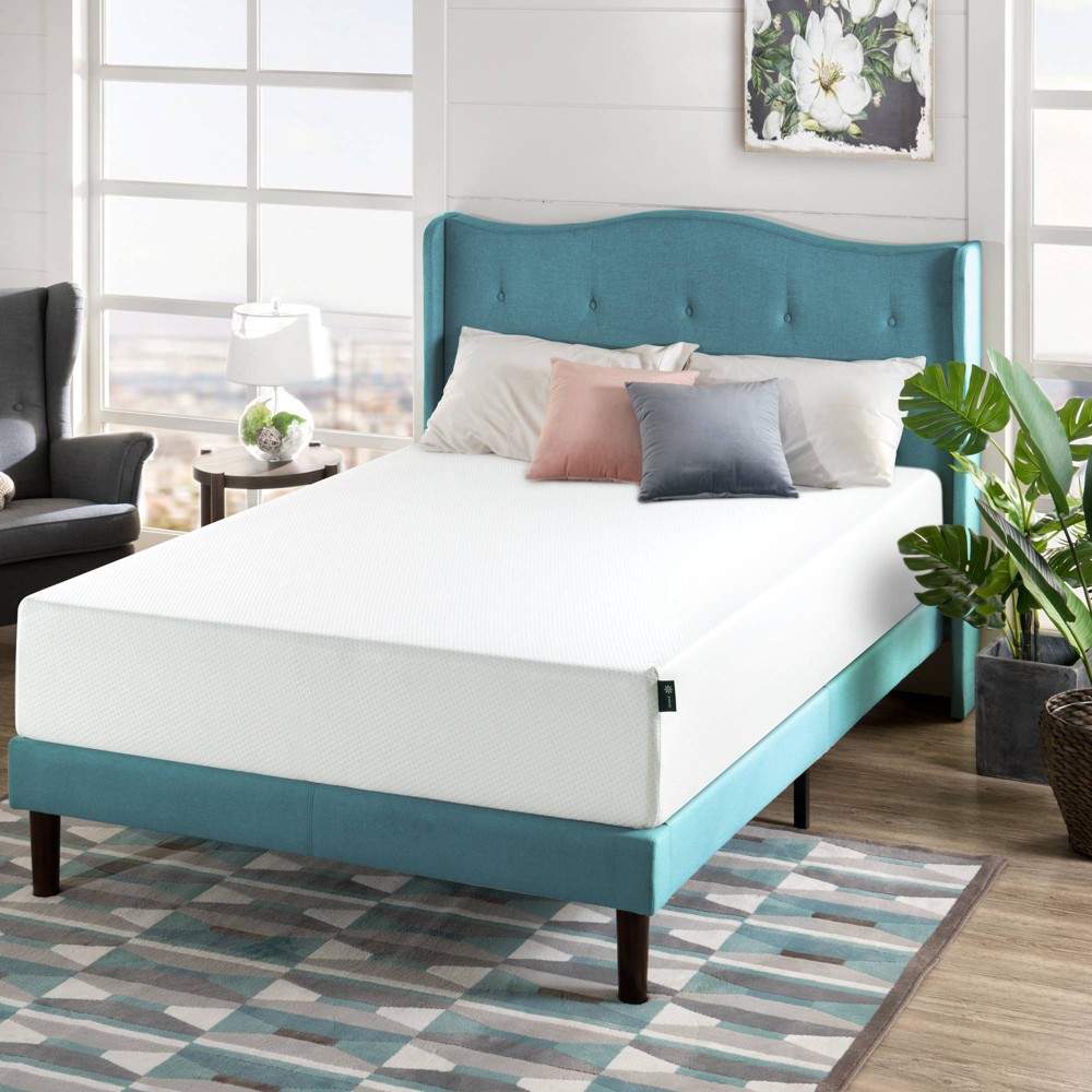 Zinus Green Tea Infused 12" Memory Foam Mattress - Twin: Medium Firm, CertiPUR-US Certified, No Coils, 10-Year Warranty