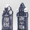 4pk 17" Tombstones Halloween Decorative Prop Brick Toned/Black - Hyde and EEK! Boutique™ - 3 of 4