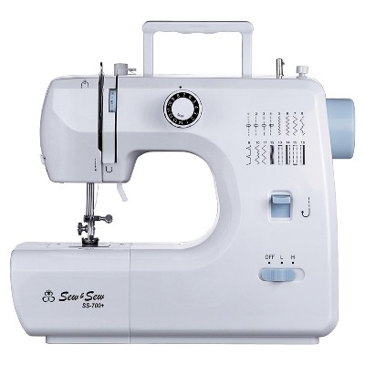 Singer S0230 Serger Sewing Machine With 2, 3, 4 Thread Capability And 6  Different Stitch Patterns, Included Accessory Kit And Free Arm, White :  Target