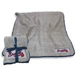 MLB Atlanta Braves Frosty Fleece Throw Blanket