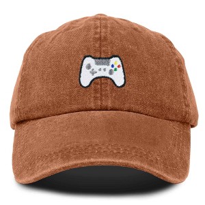 Dalix Game Controller Embroidered Mens Womens Cotton Dad Hat Baseball Cap Adjustable - 1 of 4