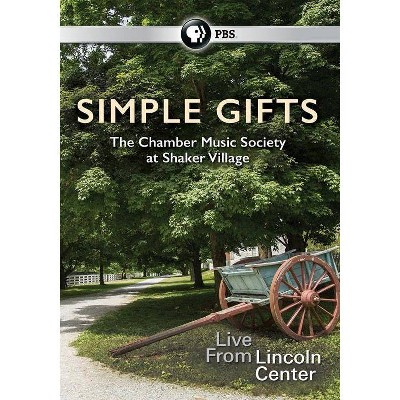 Simple Gifts: Chamber Music Society at Shaker Village (DVD)(2016)