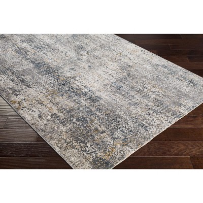 Hauteloom Odell Abstract Luxe Fringe Rug