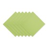 Design Imports  Solid Cotton Napkin Set 6 Piece, Fresh Green, 20X20" - 2 of 4