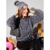Shiraleah Fiesta Sequin Hat, Silver - FINAL SALE ONLY - 4 of 4
