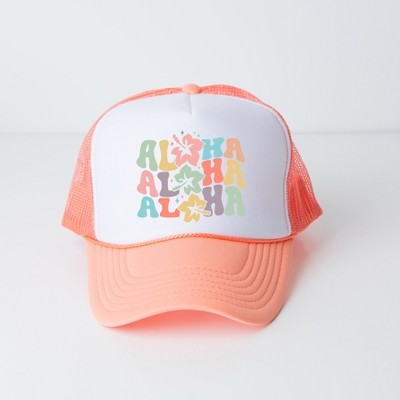 Simply Sage Market Aloha Wavy Adult Foam Trucker Hat