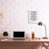Stupell Industries Roosevelt Courage and Strength Quote Minimal Black White - 2 of 4