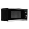 Danby 1.1 cu. ft. Countertop Microwave in Black and Stainless Steel DBMW1126BBS - 3 of 4