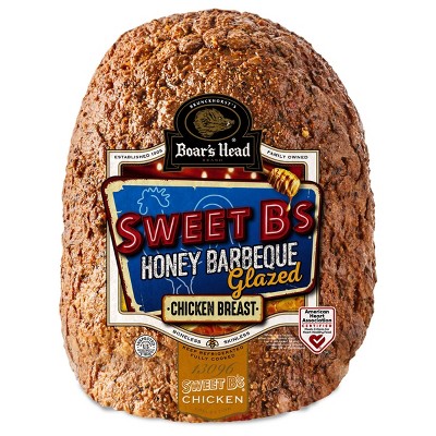 Boar's Head Sweet B's Honey Barbeque Glazed Chicken Breast - price per lb
