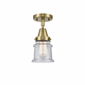 Canton - 1 Light Flush Mount In Industrial Style-10 Inches Tall and 5.25 Inches Wide - 1 of 1