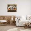 Stupell Industries Farm Fresh Pumpkin Patch Sign Black Framed Floater Canvas Wall Art - 2 of 4