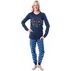 Harry Potter Golden Trio s Sweater Tight Fit Family Pajama Set - 2 of 4