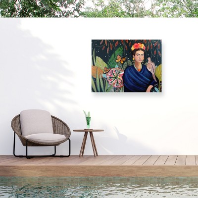 Trademark Fine Art - Sylvie Demers Frida Matted Framed Art