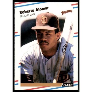 Roberto Alomar Rookie Card 1988 Fleer Update #U122 - 1 of 2
