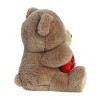 Aurora Small Glimmerheart Bear Valentine Heartwarming Stuffed Animal Taupe Brown 7" - 3 of 4