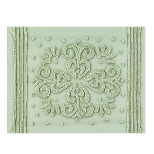 Collections Etc Abigail Ruffled Chenille Sham - 1 of 3