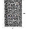 Waterproof Rug Pad Persian Style Camel 360g Pile Weight Pearl Velvet Washable Foldable Non-Shedding Living Room/Bedroom - 3 of 4