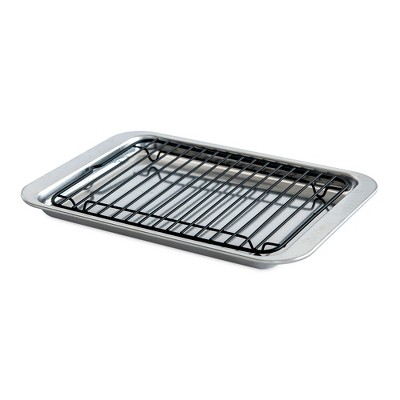  Nordic Ware 3 Piece Naturals Compact Grill and Bake Set,  Silver: Home & Kitchen