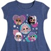 Girls' - LOL Surprise! - Winter Dolls Fit & Flair Cap Sleeve Dress - 2 of 3