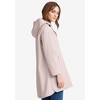 ellos Plus Size Snap-Front Raincoat - 3 of 4