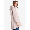 ellos Women's Plus Size Snap-Front Raincoat - image 3 of 4