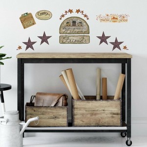 Country Signs Peel and Stick Wall Decal - RoomMates: Modern Typography Vinyl Decor, 26pc, Self-Adhesive - 1 of 3