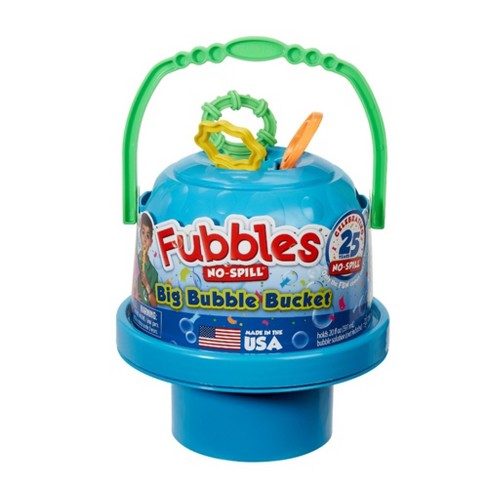 Little Likes Kids: Fubbles No Spill Big Bubble Bucket, Blue : Target