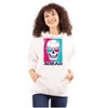 Funny Skull 3D Glasses 3Dead Joke Hoodie Sweatshirt Women Men Brisco Brands - 3 of 4