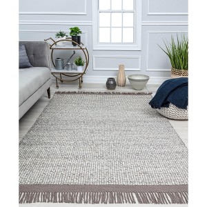 Rugs America Kimora KM10B Casual Solid Area Rug - 1 of 4