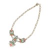 SOHI Women's Multicolour Party Stone Statement Necklace - 2 of 4