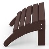 WestinTrends All-Weather Outdoor Patio Poly Adirondack Ottoman Footrest - 3 of 4
