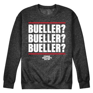 Men's - Ferris Bueller's Day Off - Bueller Bueller Bueller Graphic Fleece Sweatshirt - 1 of 4
