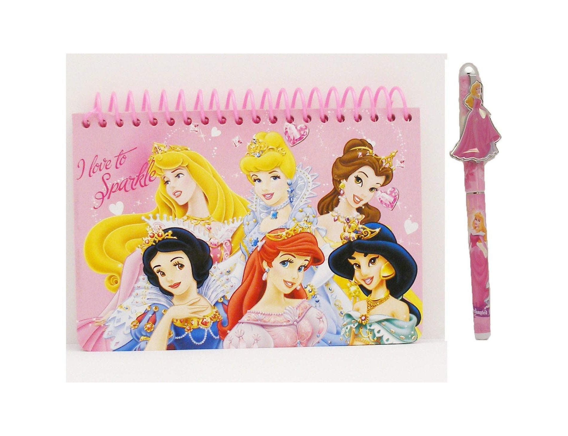 Disney Princess Autograph Book with Pen