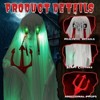 Karl Home 4.3ft Halloween Decorations Outdoor Animatronics Ghost with Trident - 2 of 4