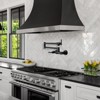 WOWOW Wall Mounted Pot Filler with Hot Cold Water control - 3 of 4