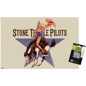 Trends International Stone Temple Pilots - Cowgirl Riding Bronco Unframed Wall Poster Prints - 1 of 4