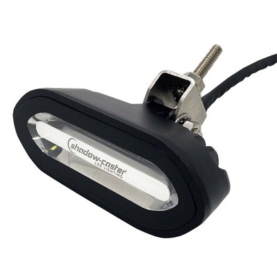 Shadowcaster Marine Lighting SCM-SL Bracket Mount Spreader Light - Black Housing - Full-Color Boat Equipment SCMSLBCCBK
