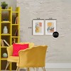 Stupell Industries Botanicals over Geometrics 2pc Framed Print Under Glass Set - 3 of 4