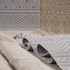 Kumasinova Trendy Geometric Indoor / Outdoor Area Rug, Stain-Resistant Area Rug for Living Room, Non-Shedding Door Mat, Kid & Pet-Friendly - 3 of 4