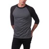 Pro Club Men's Comfort Baseball Tee Crew Neck T-Shirt - 3 of 4