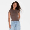 Women's Short Sleeve Crewneck ButterBliss T-Shirt - Wild Fable™ - 2 of 4
