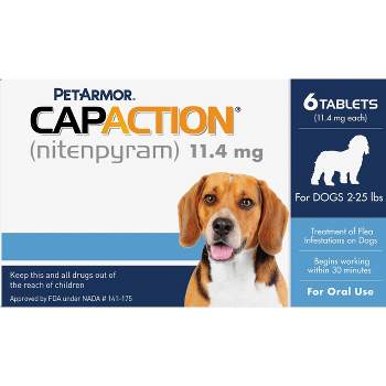 CapAction Flea Treatment for Dogs - 2-25lbs