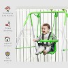 Toddler Swing Set with Metal Stand, Safety Seat Belt for Kids Aged 6-36 Months Indoor & Outdoor Use - 4 of 4