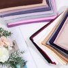 PiccoCasa Soft Sold Luxury Zipper Closure Silky Satin Pillowcases 2 Pcs - 2 of 4