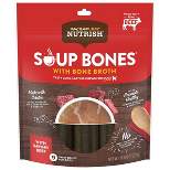 Rachael Ray Soup Bones with Bone Broth Savory Beef Dental Dog Treats - 9ct/18.6oz